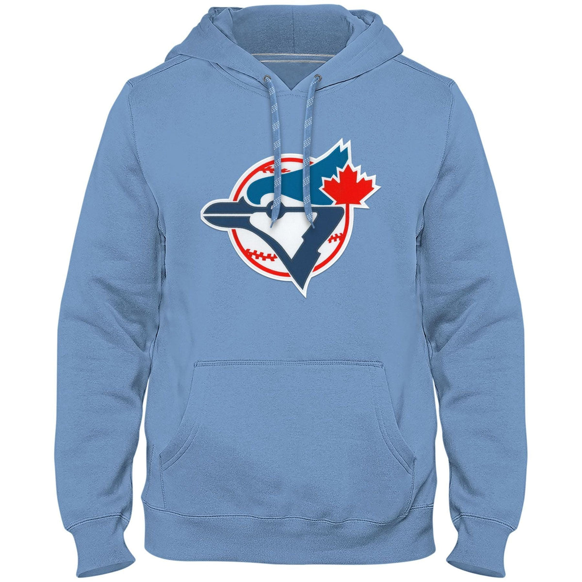 Toronto Blue Jays MLB Bulletin Men Light Blue Express Cooperstown Twill Logo Hoodie product image 1, provided for visual