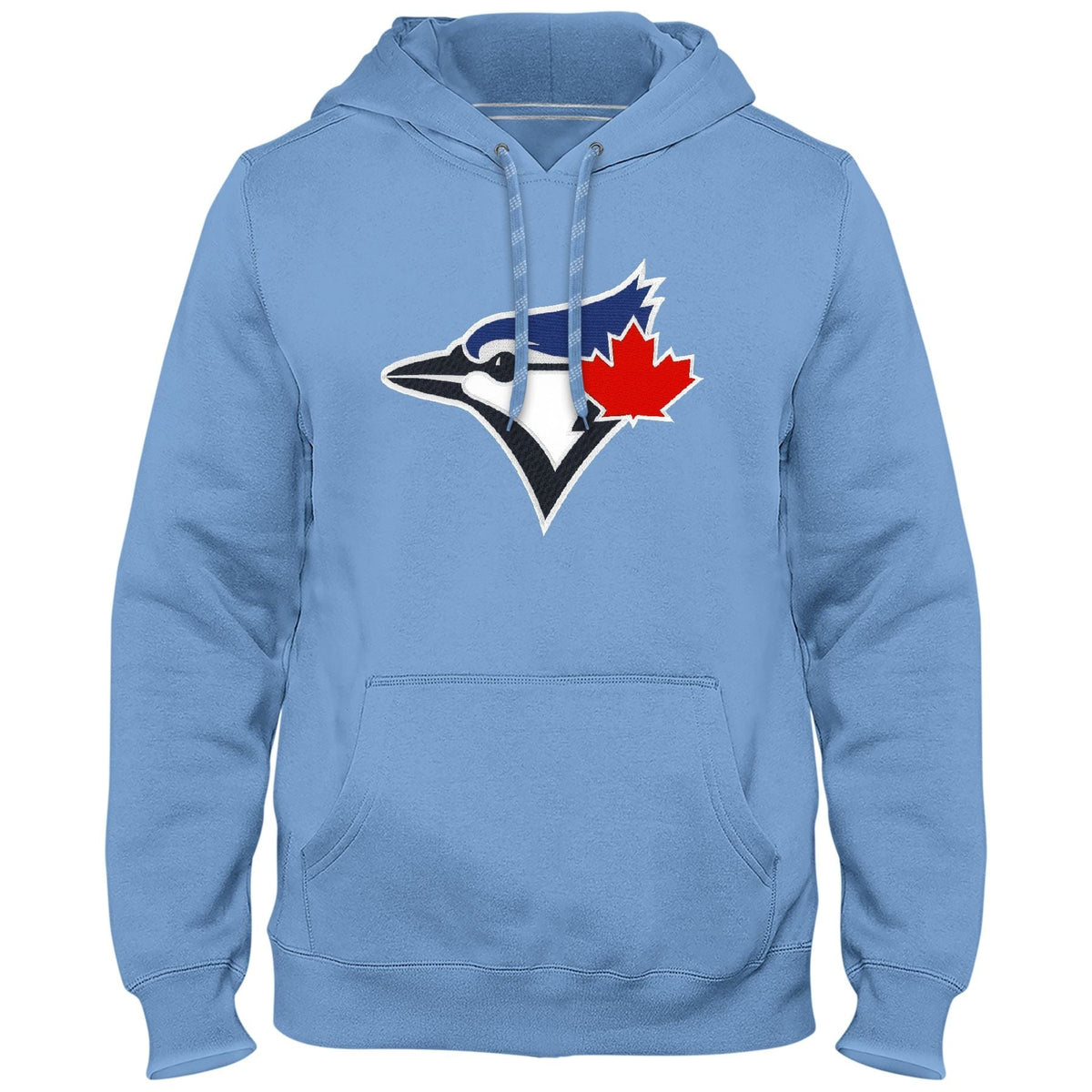 Toronto Blue Jays MLB Bulletin Men Light Blue Express Twill Birdhead Logo Hoodie product image 1, provided for visual