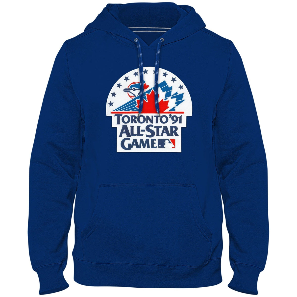 Toronto Blue Jays MLB Bulletin Men Royal Blue 1991 All Star Game Express Twill Logo Hoodie product image 1, provided for
