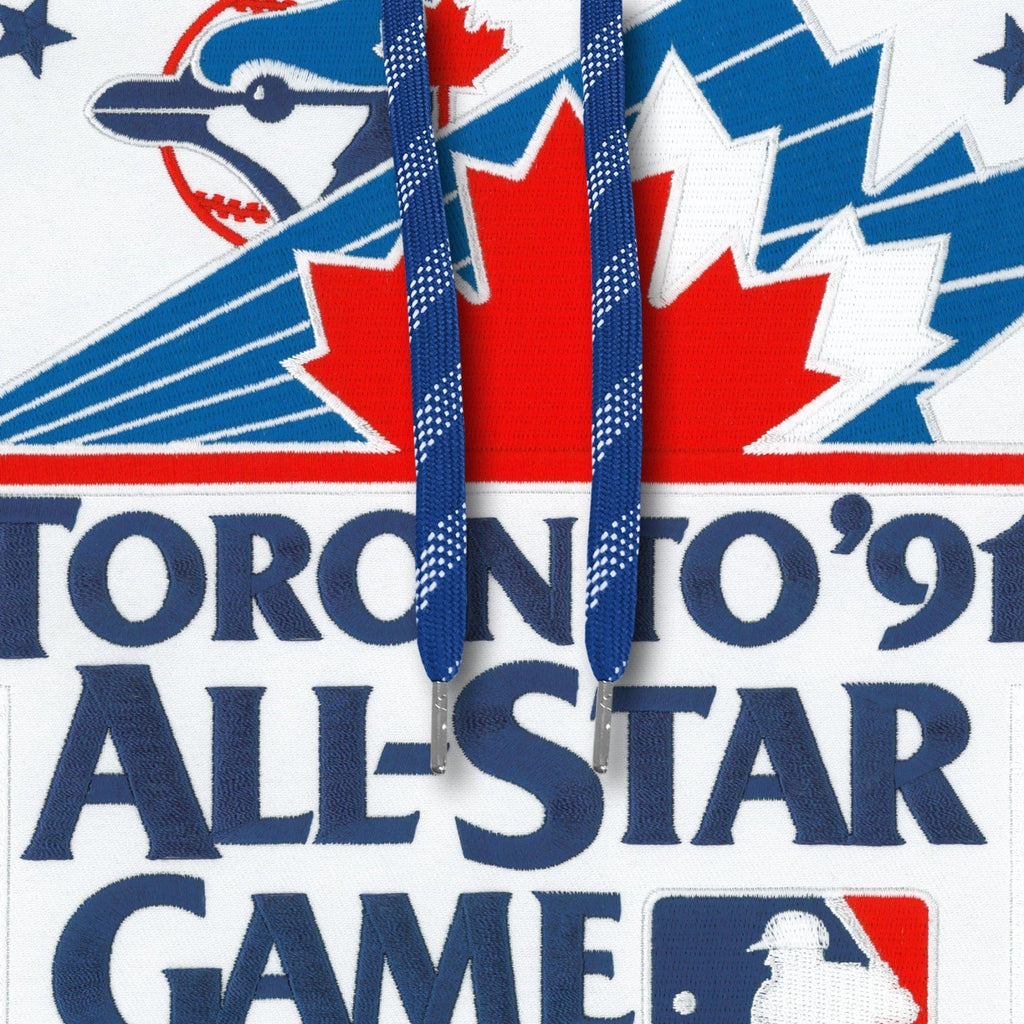 Toronto Blue Jays MLB Bulletin Men Royal Blue 1991 All Star Game Express Twill Logo Hoodie product image 2, provided for