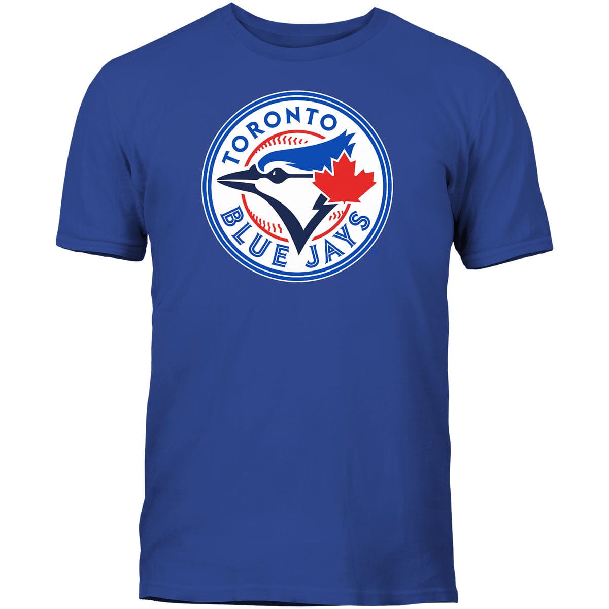 Toronto Blue Jays MLB Bulletin Men Royal Blue Basic Logo T-Shirt product image 1, provided for visual reference and product