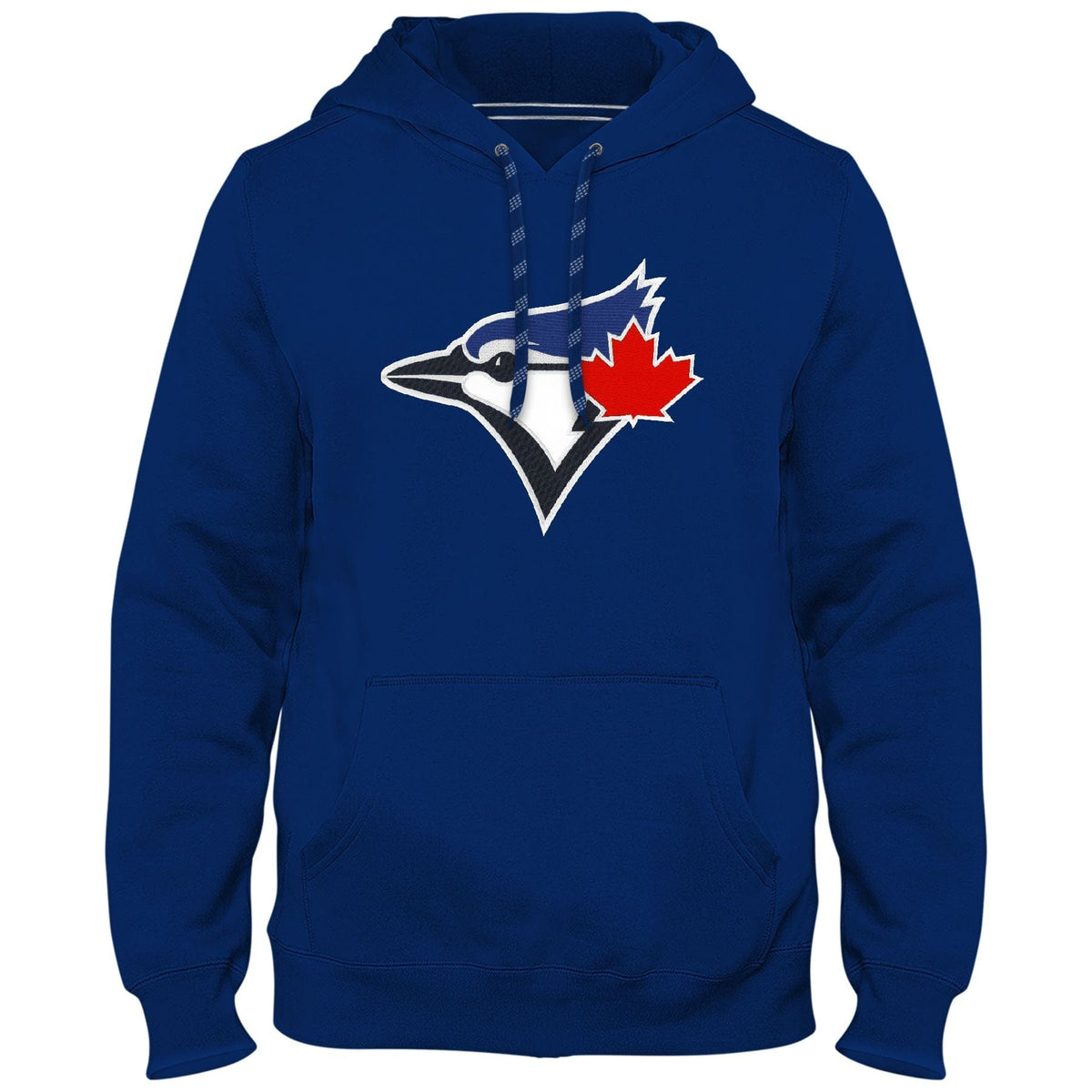 Toronto Blue Jays MLB Bulletin Men Royal Blue Express Twill Birdhead Logo Hoodie product image 1, provided for visual