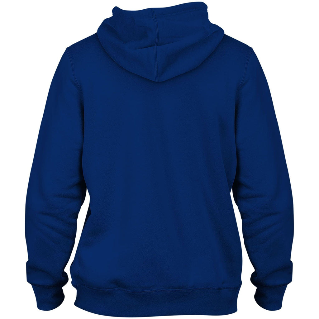 Toronto Blue Jays MLB Bulletin Men Royal Blue Express Twill Logo Hoodie product image 2, provided for visual reference and