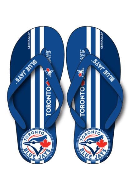 Toronto Blue Jays MLB Gertex Mens Flip Flops product image 1, provided for visual reference and product detail review