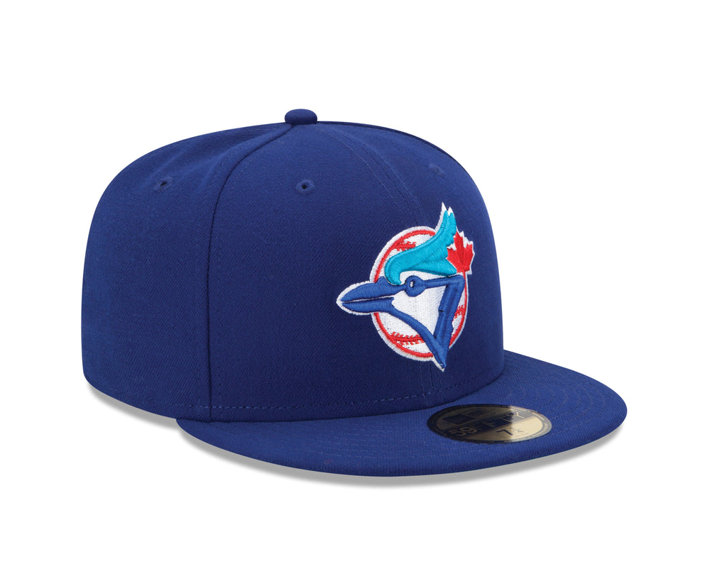 Toronto Blue Jays MLB New Era Men Royal Blue 59Fifty Cooperstown Fitted Hat product image 3, provided for visual reference