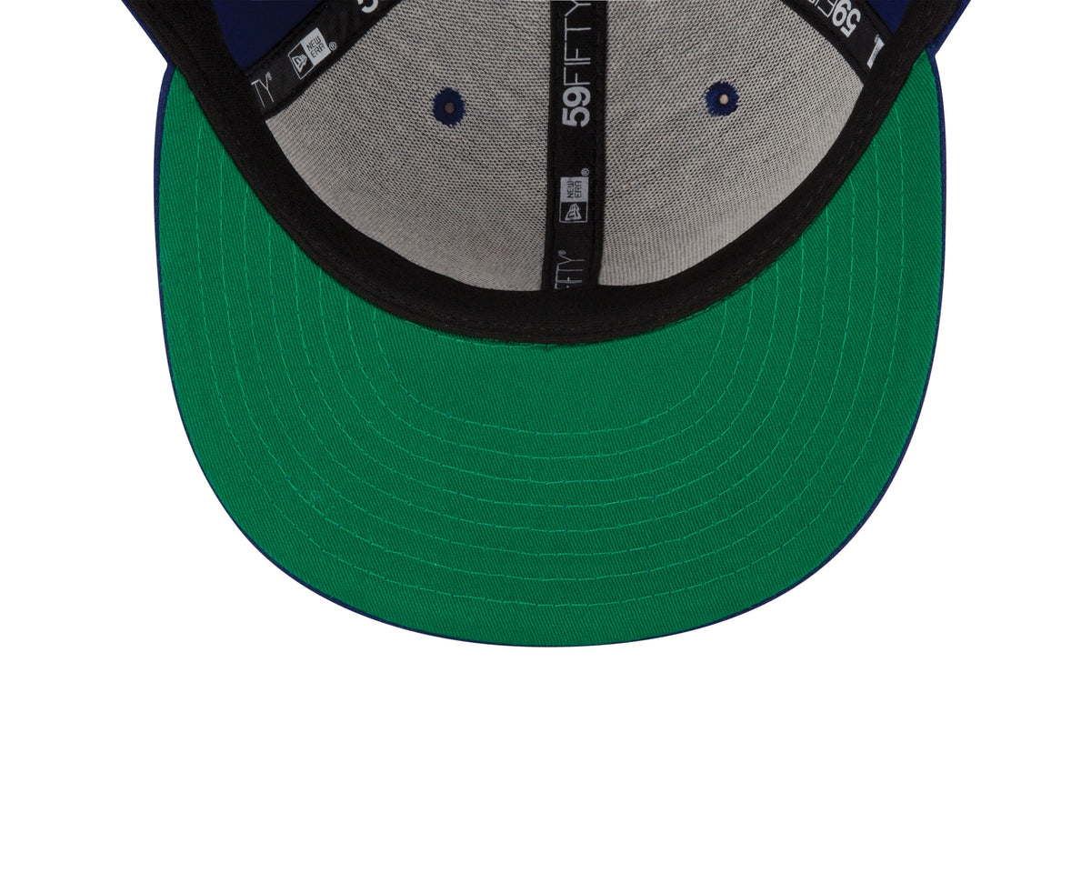 Toronto Blue Jays MLB New Era Men Royal Blue 59Fifty Cooperstown Fitted Hat product image 5, provided for visual reference