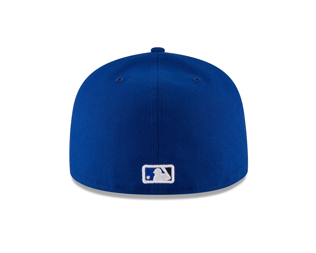 Toronto Blue Jays MLB New Era Men White/Royal Blue 59Fifty Authentic Collection Fitted Hat product image 2, provided for