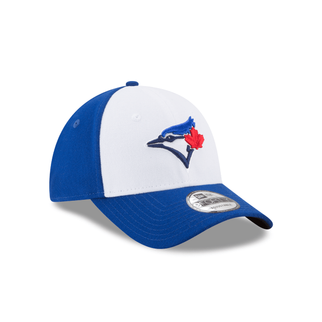 Toronto Blue Jays MLB New Era Men White/Royal Blue 9Forty The League Alternate Adjustable Hat product image 3, provided for