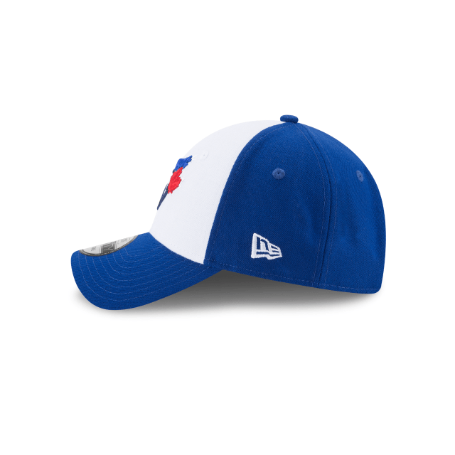 Toronto Blue Jays MLB New Era Men White/Royal Blue 9Forty The League Alternate Adjustable Hat product image 5, provided for