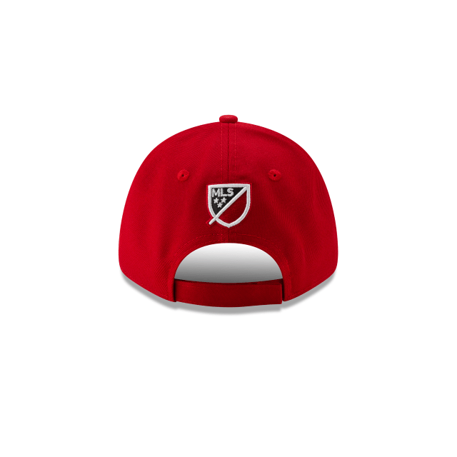 Toronto FC MLS New Era Men Red 9Forty The League Adjustable Hat product image 4, provided for visual reference and product