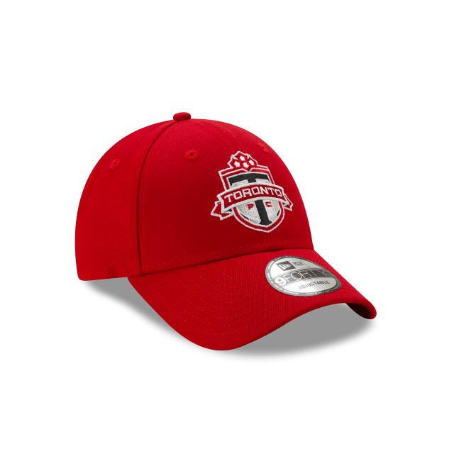 Toronto FC MLS New Era Men Red 9Forty The League Adjustable Hat product image 3, provided for visual reference and product
