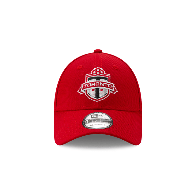 Toronto FC MLS New Era Men Red 9Forty The League Adjustable Hat product image 2, provided for visual reference and product