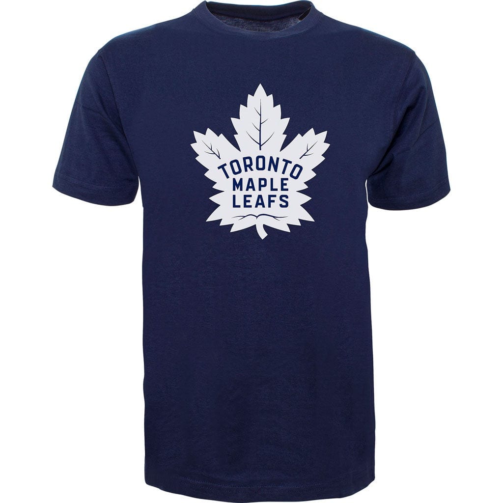 Toronto Maple Leafs NHL 47 Brand Men Navy Imprint Fan T-Shirt product image 1, provided for visual reference and product