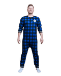 Toronto Maple Leafs NHL Hockey Sockey Unisex Royal Blue Union Suit Onesie product image 1, provided for visual reference and