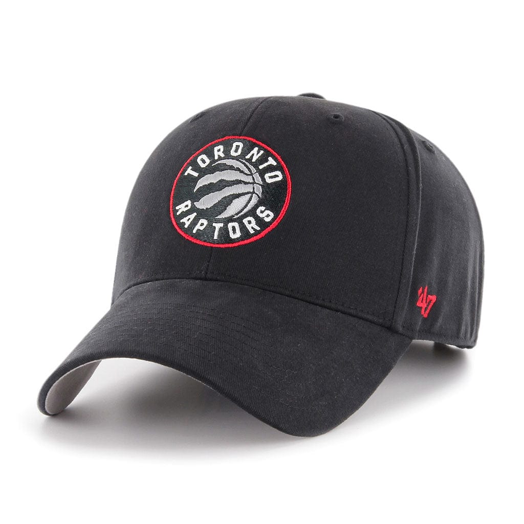 Toronto Raptors NBA 47 Brand Kids Black MVP Adjustable Hat product image 1, provided for visual reference and product detail