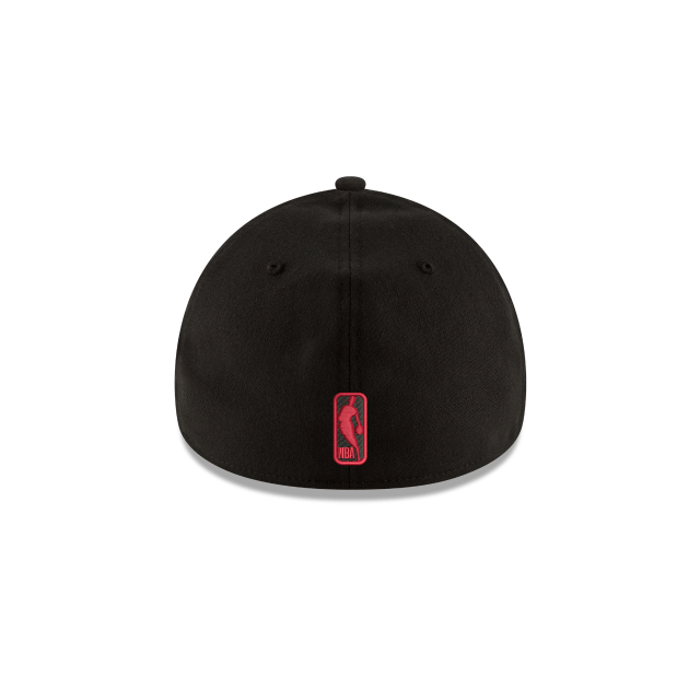 Toronto Raptors NBA New Era Men Black 39Thirty Team Classic Stretch Fit Hat product image 2, provided for visual reference