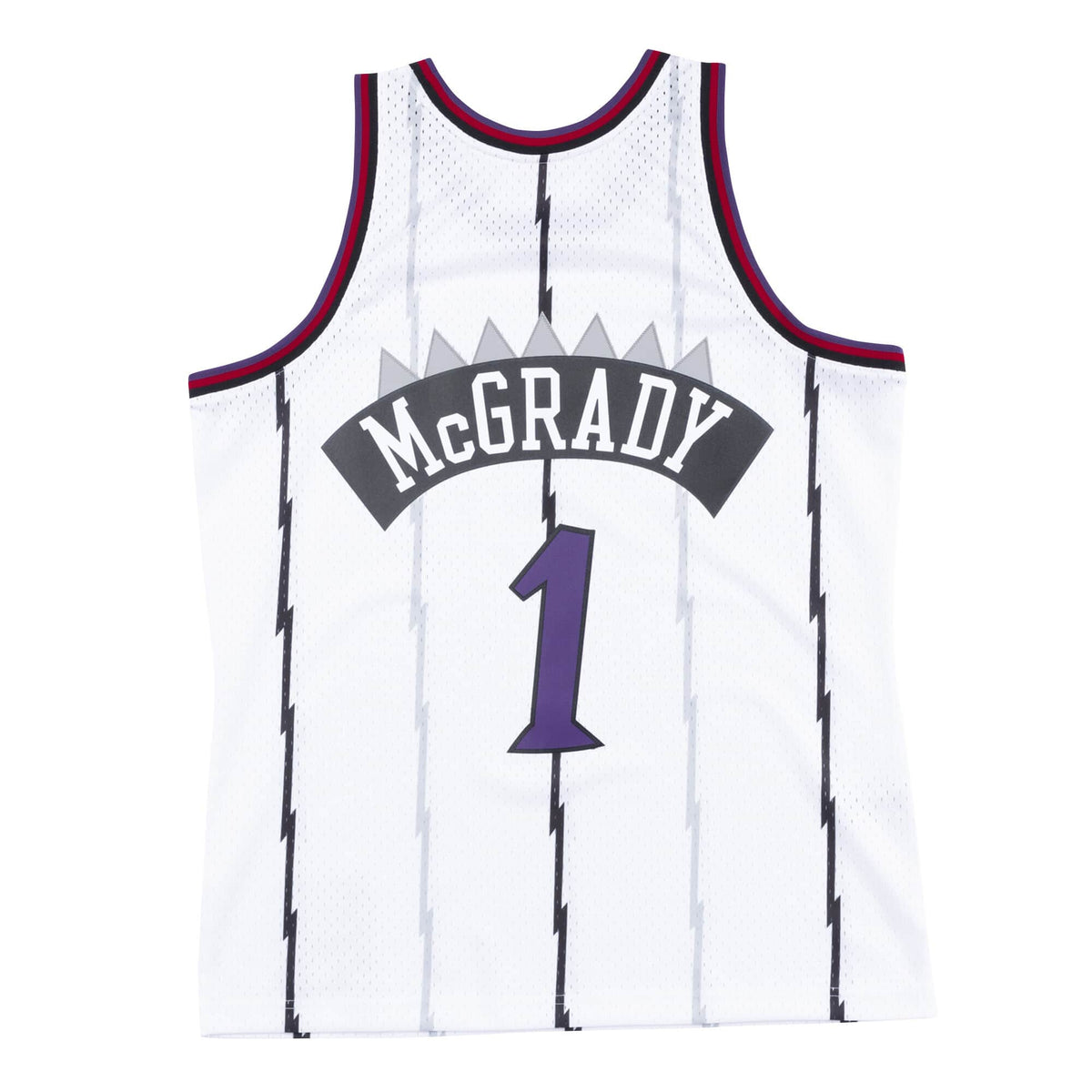 Tracy Mcgrady Toronto Raptors NBA Mitchell & Ness Men White 1998-99 Hardwood Classics Swingman Jersey product image 2,