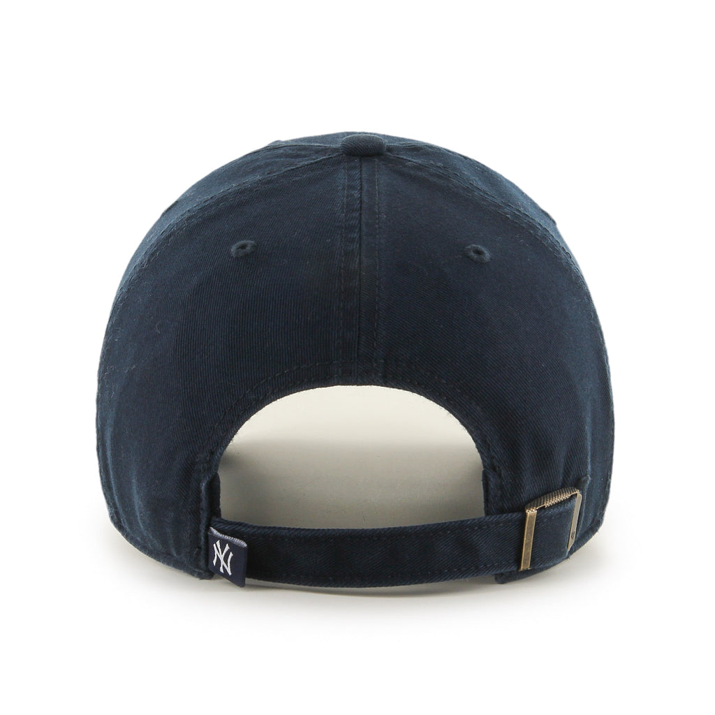 New York Yankees MLB 47 Brand Men Black on Black Clean Up Adjustable Hat product image 2, provided for visual reference and
