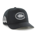 Montreal Canadiens NHL 47 Brand Men Black/White Sure Shot Hitch Snapback product image 1, provided for visual reference and