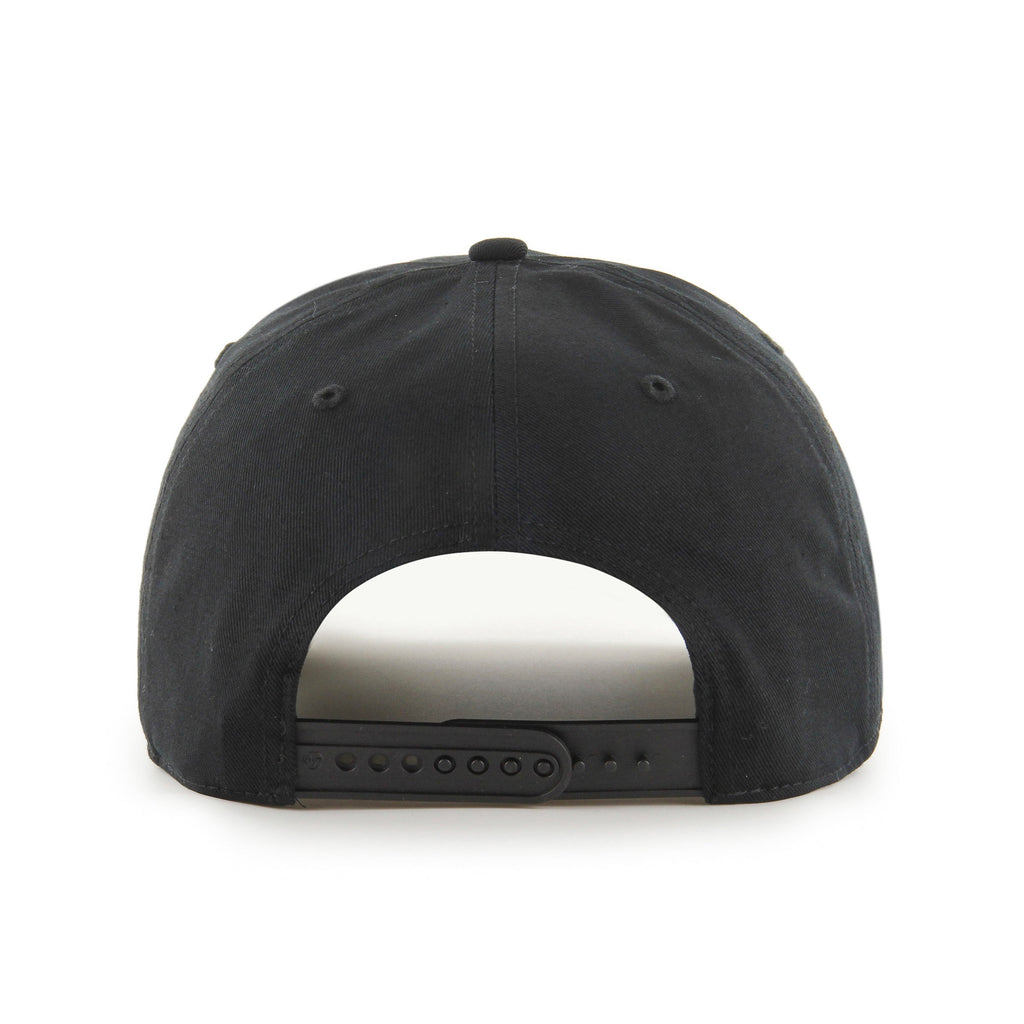 Montreal Canadiens NHL 47 Brand Men Black/White Sure Shot Hitch Snapback product image 2, provided for visual reference and