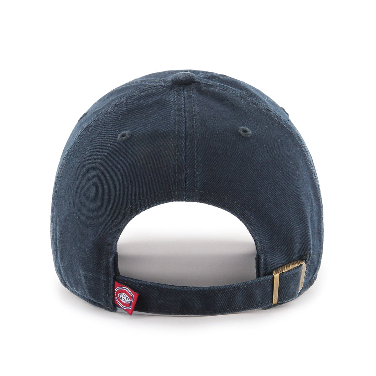 Montreal Canadiens NHL 47 Brand Men Navy Clean Up Adjustable Hat product image 2, provided for visual reference and product