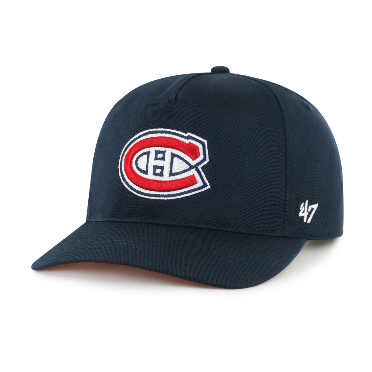 Montreal Canadiens NHL 47 Brand Men Navy Hitch Adjustable Hat product image 1, provided for visual reference and product