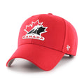 Hockey Canada IIHF 47 Brand Men Red MVP Adjustable Hat product image 1, provided for visual reference and product detail