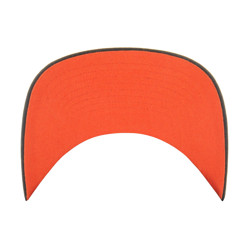 Original Six NHL 47 Brand Men Black Goal Trucker Snapback product image 4, provided for visual reference and product detail