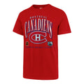 Montreal Canadiens NHL 47 Brand Men Red Vintage Crease T-Shirt product image 1, provided for visual reference and product