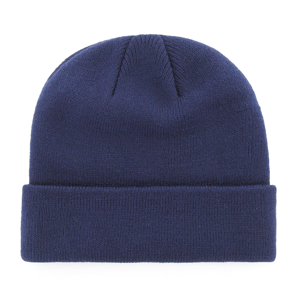 Montreal Canadiens NHL 47 Brand Men Navy Raised Cuff Knit Beanie product image 2, provided for visual reference and product