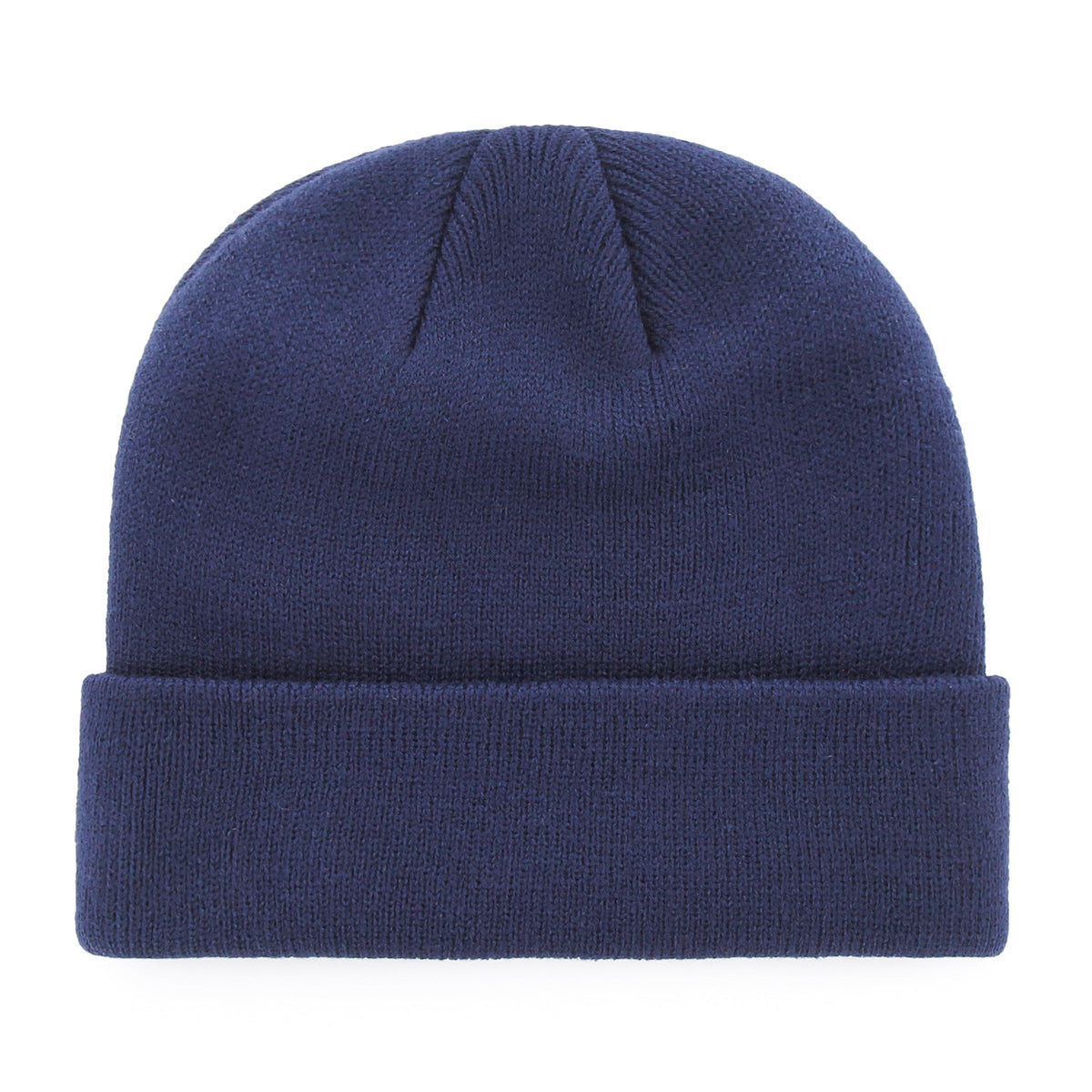Montreal Canadiens NHL 47 Brand Men Navy Raised Cuff Knit Beanie product image 2, provided for visual reference and product