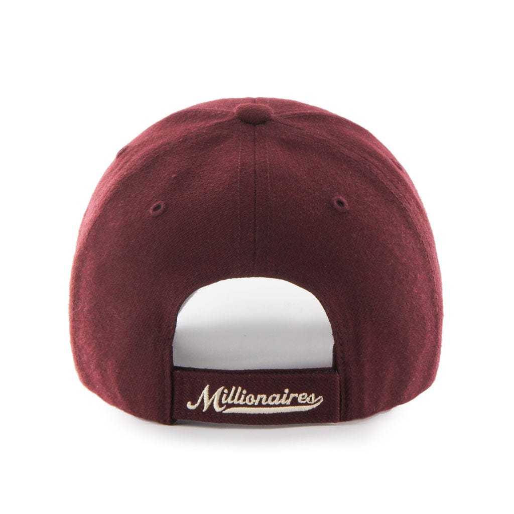 Vancouver Millionaires NHL 47 Brand Men Maroon MVP Adjustable Hat product image 2, provided for visual reference and product
