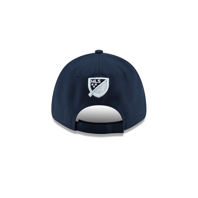 Vancouver Whitecaps FC MLS New Era Men Navy 9Forty The League Adjustable Hat product image 4, provided for visual reference