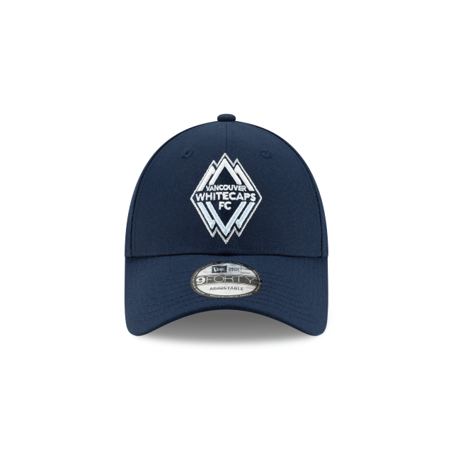 Vancouver Whitecaps FC MLS New Era Men Navy 9Forty The League Adjustable Hat product image 2, provided for visual reference
