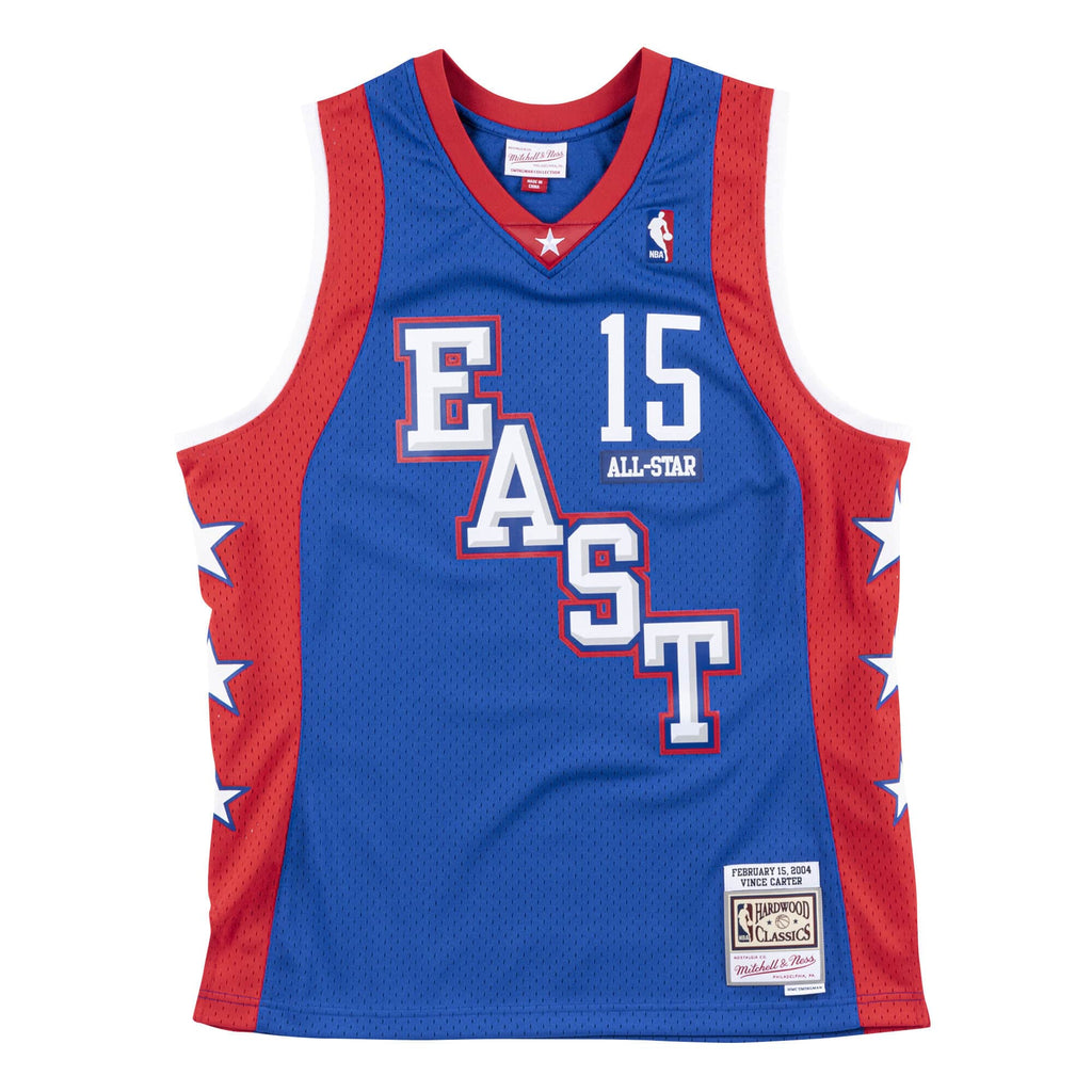 Vince Carter Toronto Raptors NBA Mitchell & Ness Men 2004 NBA All Star East Hardwood Classics Swingman Jersey product image