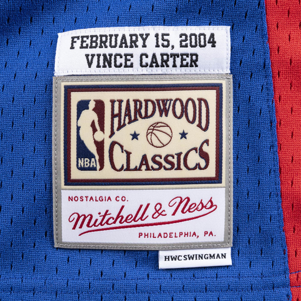 Vince Carter Toronto Raptors NBA Mitchell & Ness Men 2004 NBA All Star East Hardwood Classics Swingman Jersey product image