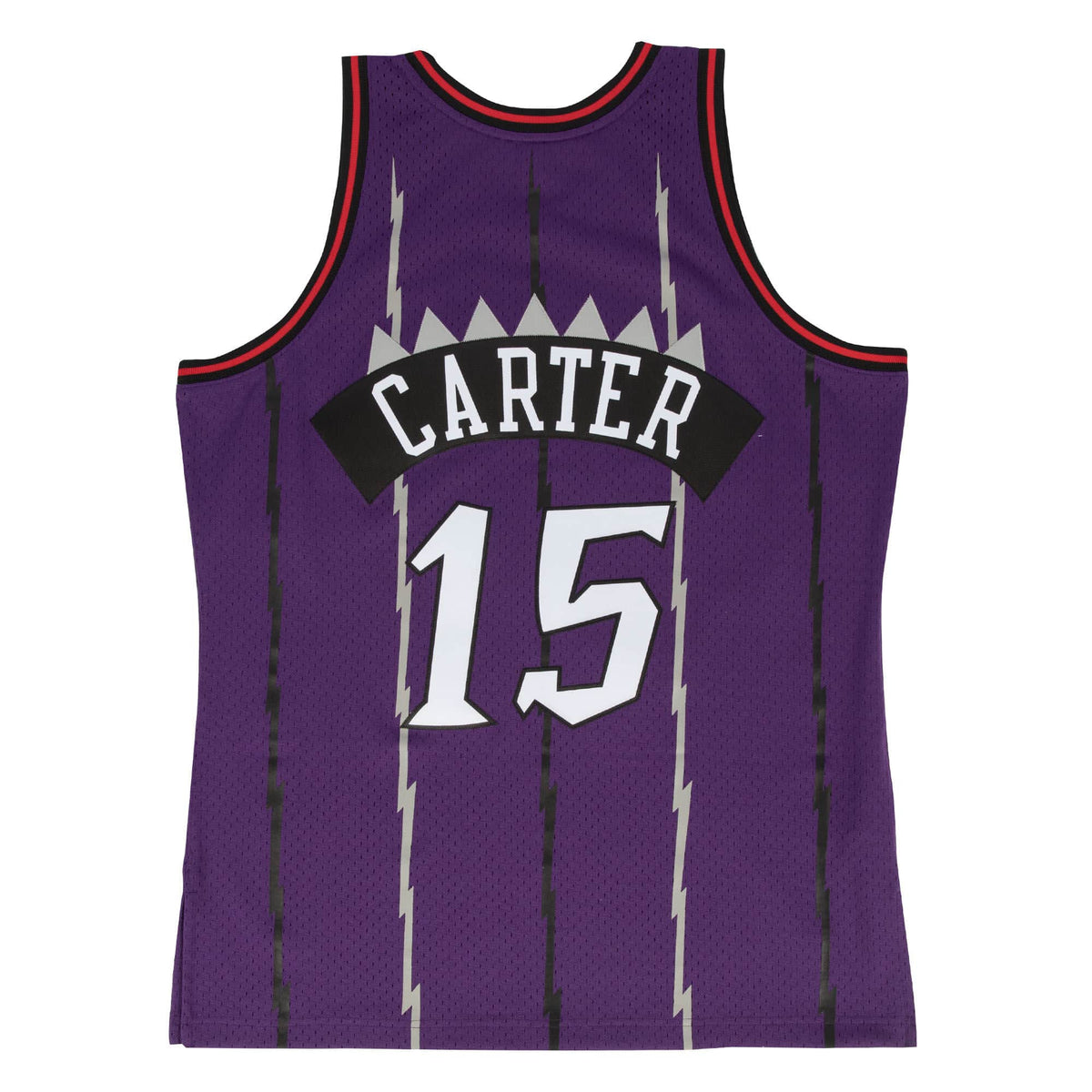 Vince Carter Toronto Raptors NBA Mitchell & Ness Men Purple 1998-99 Hardwood Classics Swingman Jersey product image 2,