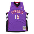 Vince Carter Toronto Raptors NBA Mitchell & Ness Men Purple 1999-2000 Hardwood Classics Swingman Jersey product image 1,
