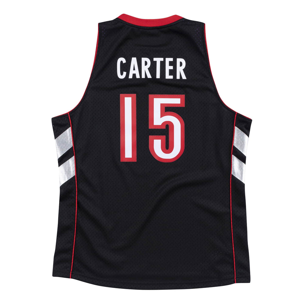 Vince Carter Toronto Raptors NBA Mitchell & Ness Men Purple 1999-2000 Hardwood Classics Swingman Jersey product image 2,