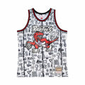 Vince Carter Toronto Raptors NBA Mitchell & Ness Men White 1998-99 Hardwood Classics Doodle Swingman Jersey product image 1,