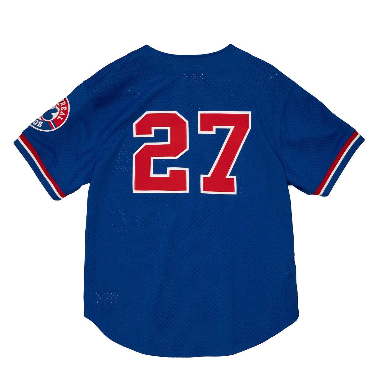 Vladimir Guerrero Montreal Expos MLB Mitchell & Ness Men Royal Blue 1997 Authentic BP Jersey product image 2, provided for