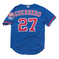 Vladimir Guerrero Montreal Expos MLB Mitchell & Ness Men Royal Blue 2002 Authentic BP Jersey product image 1, provided for