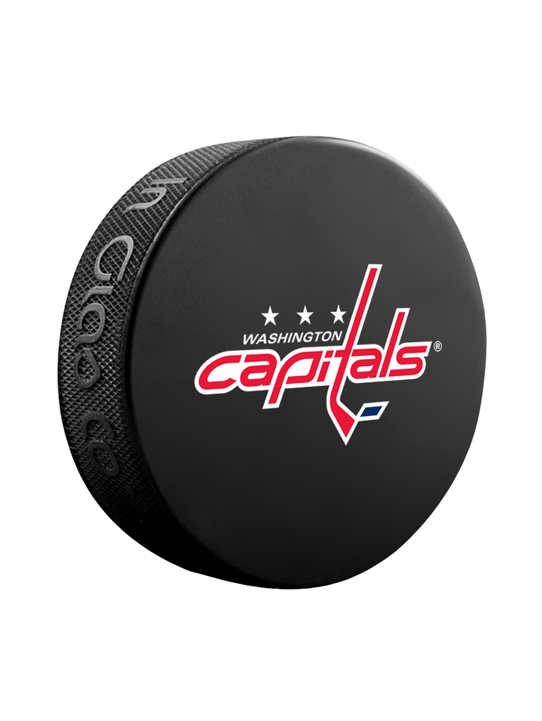 Washington Capitals NHL Inglasco Basic Souvenir Hockey Puck product image 1, provided for visual reference and product