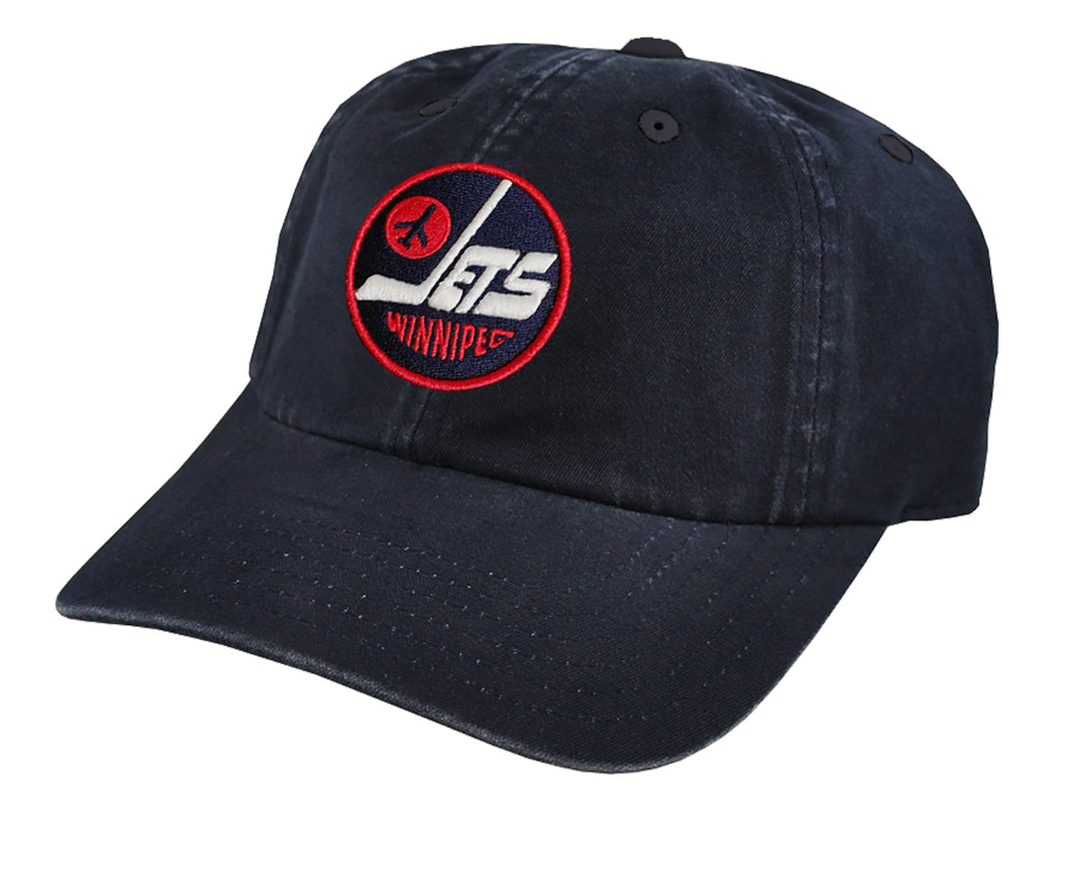 Winnipeg Jets NHL American Needle Men Navy Archive Legend Heritage Adjustable Hat product image 1, provided for visual
