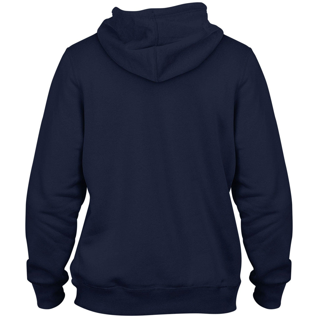 Winnipeg Jets NHL Bulletin Men Navy Express Twill Logo Hoodie product image 2, provided for visual reference and product