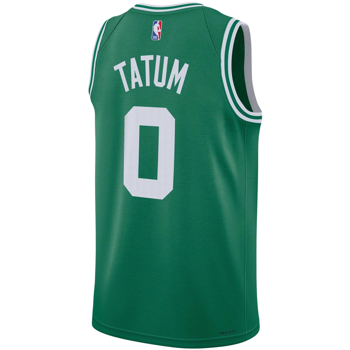 Boston Celtics Jayson Tatum Green Nike Swingman Icon Jersey product image 3, provided for visual reference and product